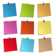 Notizzettel, Set