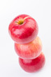 Photo: Stacked apples Stacked apples
