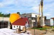 Hausbau Baustelle