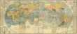 Vintage world map