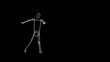Stick Man Ballet Dancer