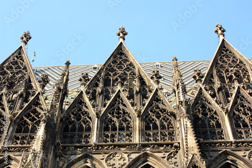 Photo: Wien, Fassade des Stephansdoms Wien, Fassade des Stephansdoms