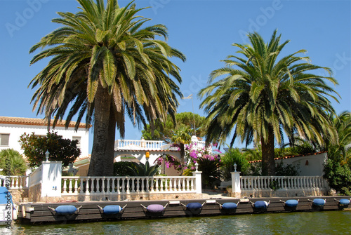 Photo: canaux d'Empuria brava, Roses canaux d'Empuria brava, Roses