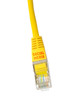 Social media concept, network plug and cable, isolated