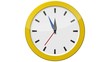 Horloge dorée - 5 minutes avant 12h
