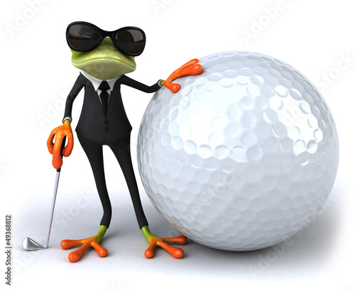 Illustration: Fun frog Fun frog