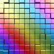 Rainbow cubes