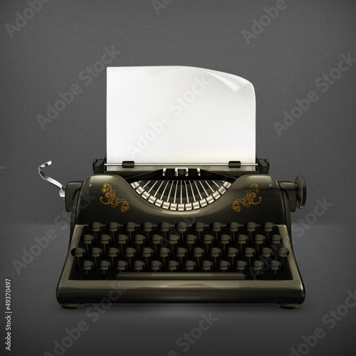Vector: Typewriter Typewriter