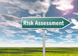 Signpost "Risk Assessment"