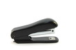 Black professional stapler isolated on white background