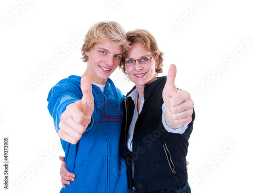 Photo: Mutter und Sohn Mutter und Sohn