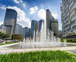 Downtown of Kuala Lumpur in KLCC district
