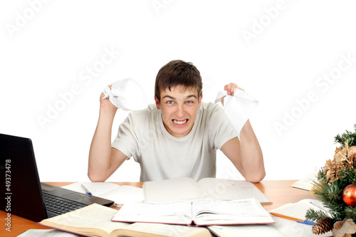 Photo: Angry Student Angry Student