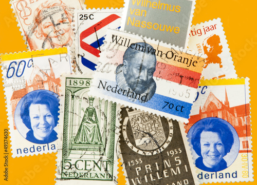 Photo: image of stamps for the coronation of William Alexander image of stamps for the coronation of William Alexander