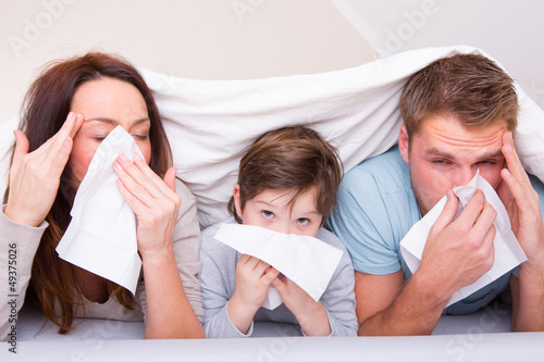 Photo: kranke familie kranke familie