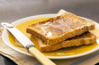 Photo: Toast with Honey Toast with Honey