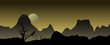 Fantasy Landschaft mit Rabe
