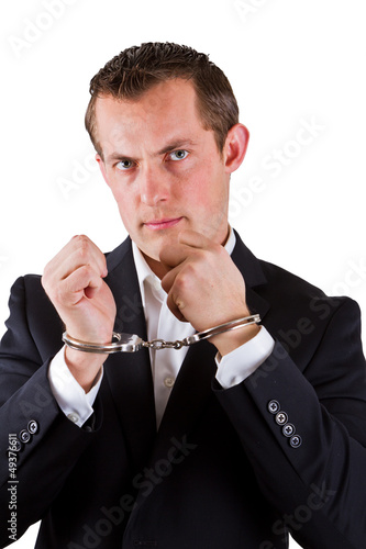 Photo: arrested busniessman arrested busniessman