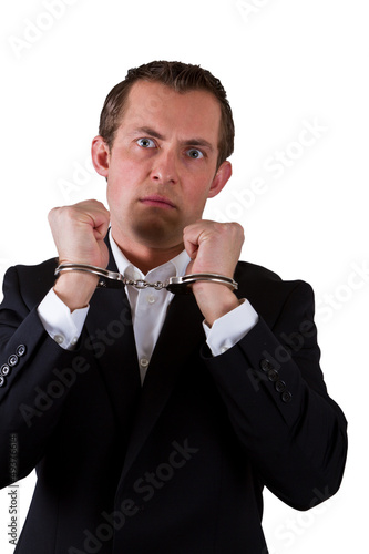 Photo: arrested busniessman arrested busniessman