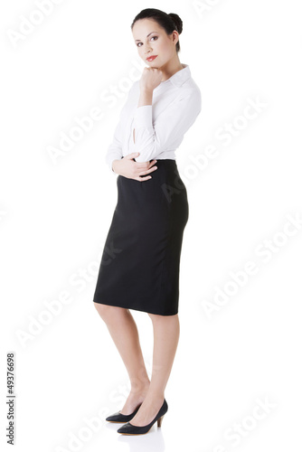 Photo: Young happy businesswoman Young happy businesswoman