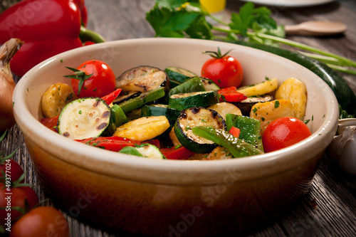 Photo: Oven Roasted Vegetables Oven Roasted Vegetables
