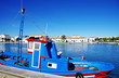 A boat´s detail on the river of Tavira
