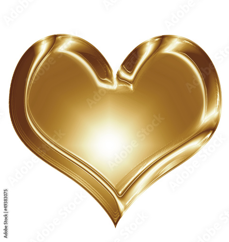 Illustration: Golden heart Golden heart