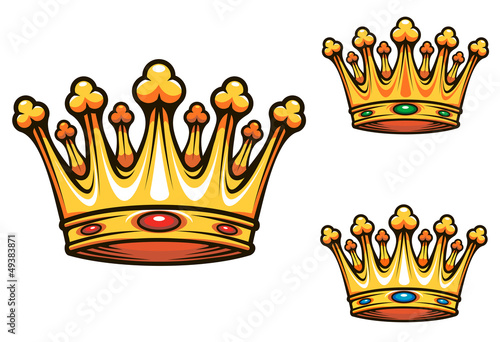 Vector: Royal king crown Royal king crown