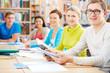 Learners in library