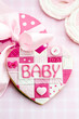 Baby shower cookie
