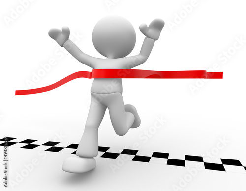 Illustration: Finish line Finish line