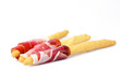 Ham and grissini