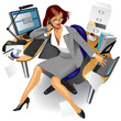 Vector: Business women Business women