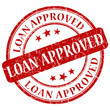 loan approved stamp