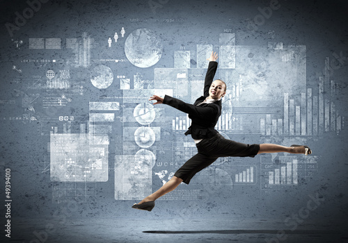 Photo: image of pretty businesswoman image of pretty businesswoman