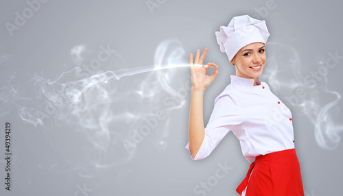 Photo: Portrait of a cook Portrait of a cook
