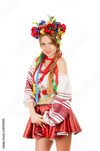 Photo: Portrait of a smiling young woman Portrait of a smiling young woman