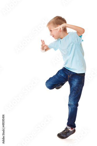 Photo: Boy dancing Boy dancing