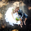 Beautiful wedding couple