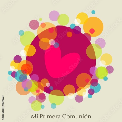 Vector: MI PRIMERA COMUNION MI PRIMERA COMUNION