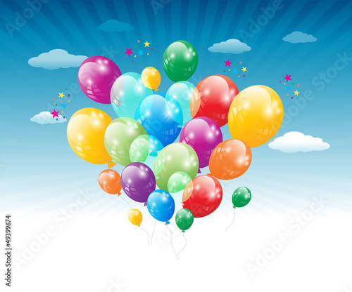 Vector: Balloons Balloons