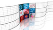 Illustration: Medicine. Background displays. Medicine. Background displays.