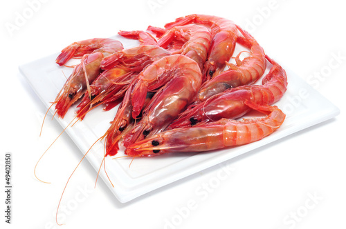 Photo: raw shrimps raw shrimps