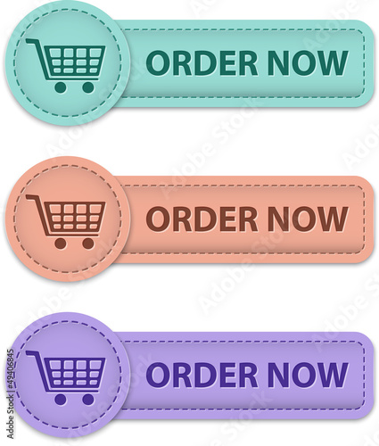 Vector: Order now buttons Order now buttons