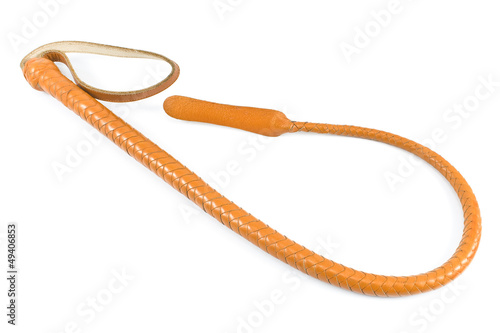 Photo: Leather whip Leather whip