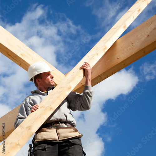 Photo: real construction worker real construction worker