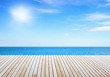 Pier near sea