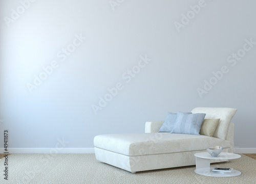 Illustration: Modern living-room Modern living-room
