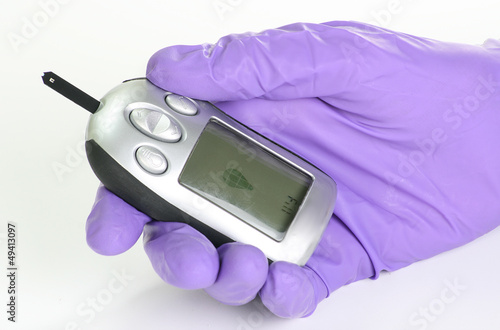 Photo: Blood Glucose Monotor Blood Glucose Monotor