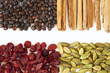 Spices and berries for gin tonic